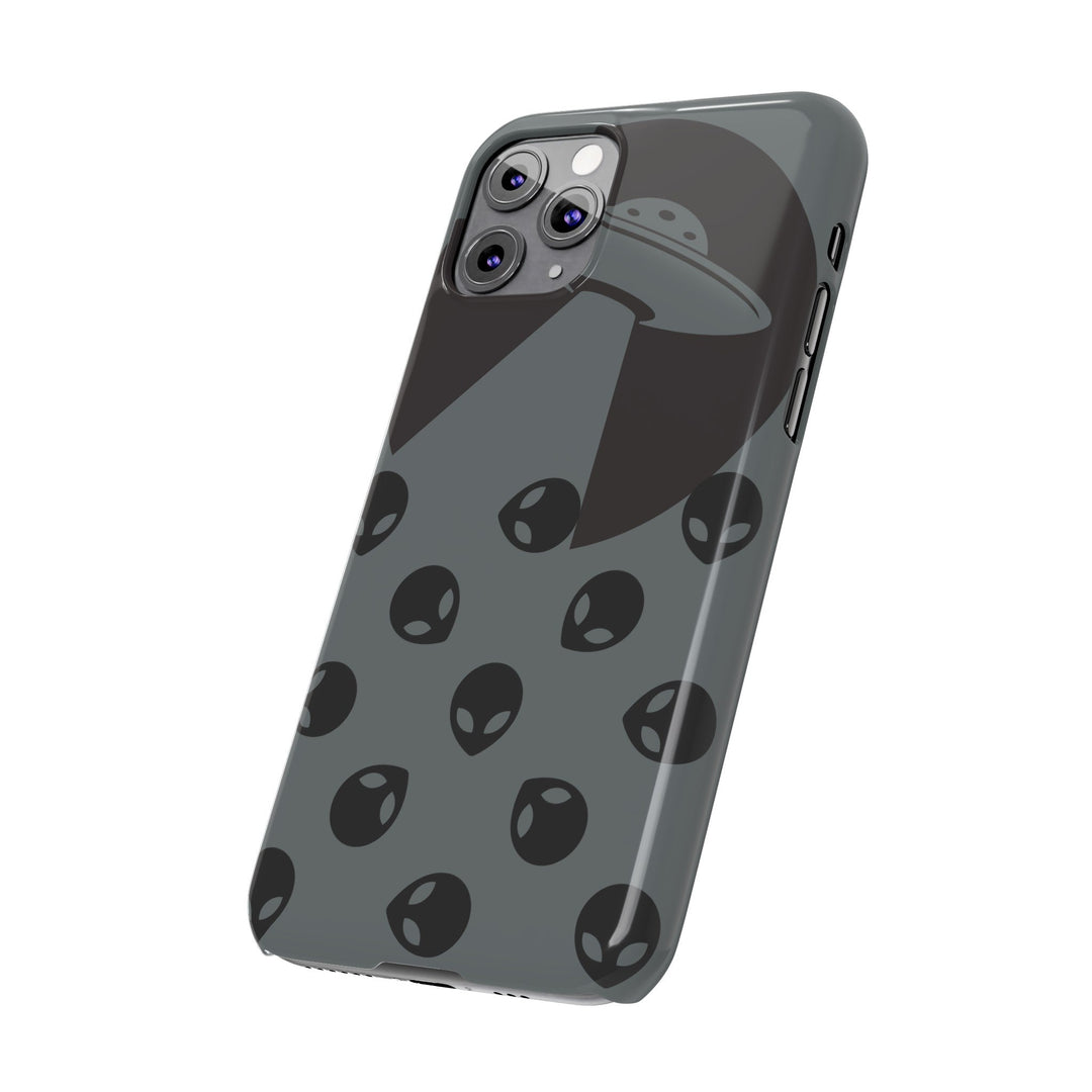 Alien Spaceship Slim Phone Cases - Gapo Goods - Phone Case