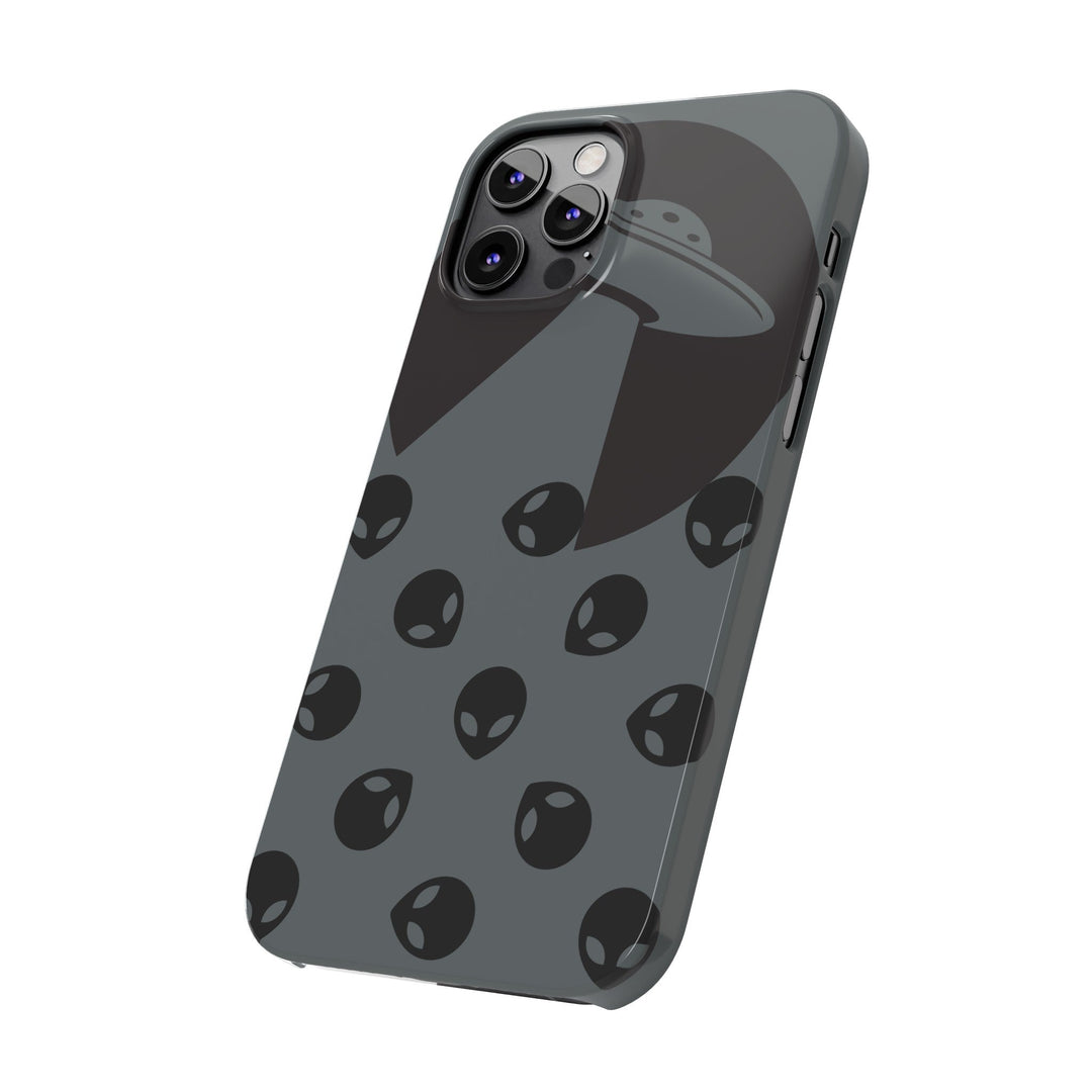 Alien Spaceship Slim Phone Cases - Gapo Goods - Phone Case