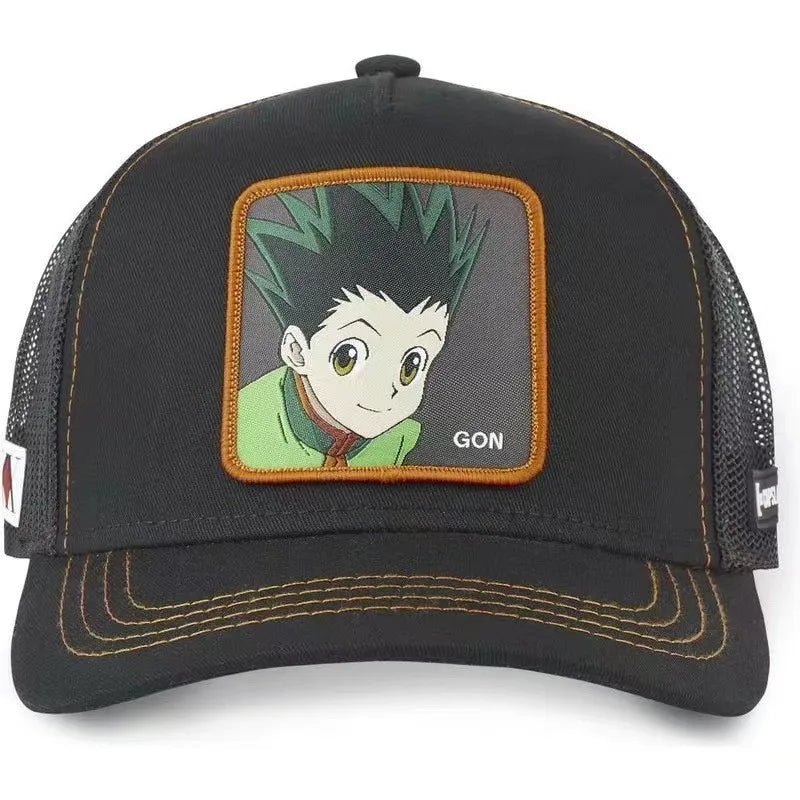 Anime Hunter Hunter Trucker Mesh Hat - Featuring Killua Gon and Hisoka - Gapo Goods - Hat