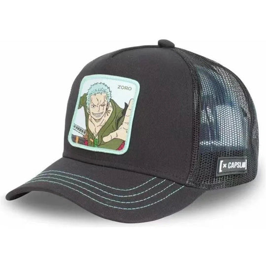 Anime One Piece Monkey Luffy Zoro Baseball Cap - Snapback Hat for Fans - Gapo Goods - Hat