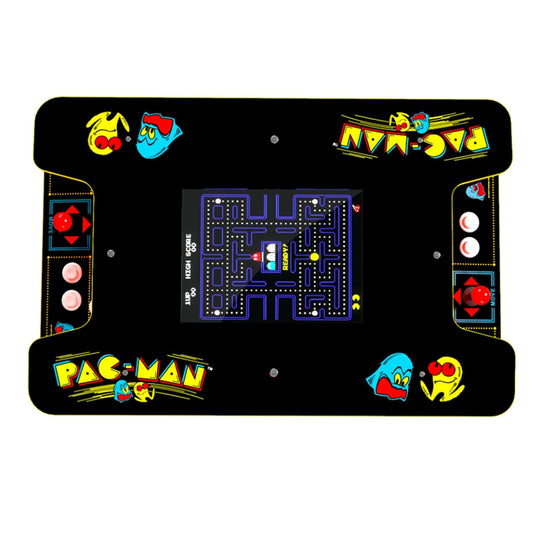 Arcade1Up PAC - MAN Head - to - Head Arcade Table with 12 Games, Multiplayer Control Panel, & 17 - Inch Color LCD Screen, Black Series Edition - Gapo Goods - 