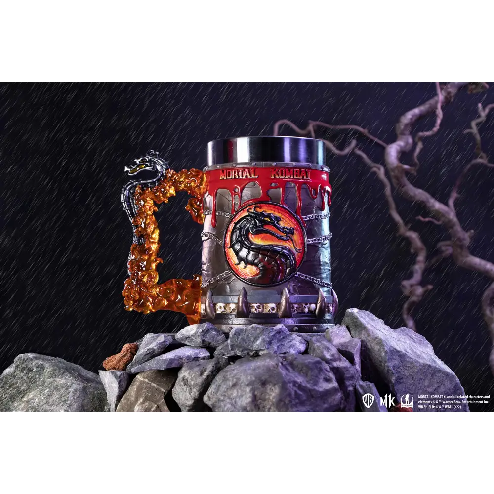 Nemesis Now Video Game Merch Tankard, Hand-Painted Resin Beer Mug, Stainless Steel Removable Insert, Gamer Gifts, 15.5cm - Assassin's Creed The Creed