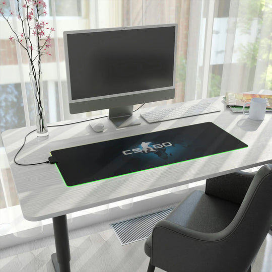 Aurora Glide: LED - Lit Gaming Desk Pad - Gapo Goods - Home Decor