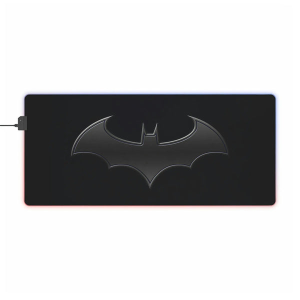 LED Gaming Mouse Pad - Batman RGB Light Mousepad With Detachable USB
