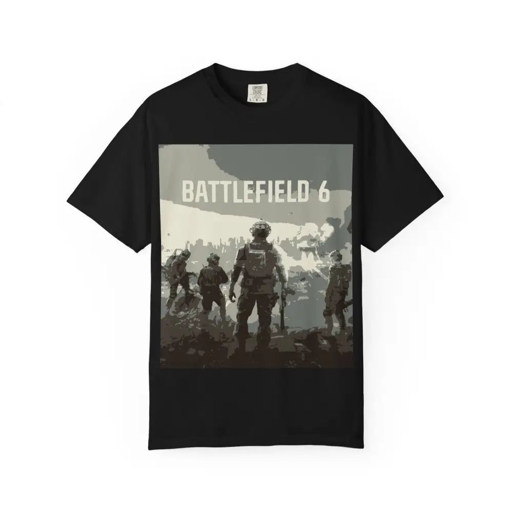 Battle Ready Tee with Relaxed Fit and Low Heat Vibes - Black / S - T-Shirt