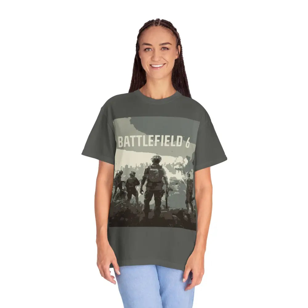 Battle Ready Tee with Relaxed Fit and Low Heat Vibes - T-Shirt