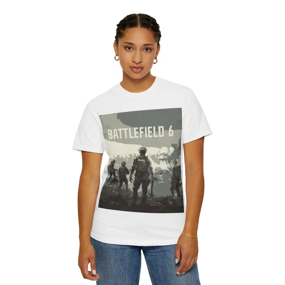 Battle Ready Tee with Relaxed Fit and Low Heat Vibes - T-Shirt