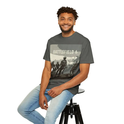 Battle Ready Tee with Relaxed Fit and Low Heat Vibes - T-Shirt