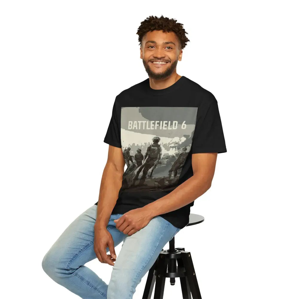 Battle Ready Tee with Relaxed Fit and Low Heat Vibes - T-Shirt