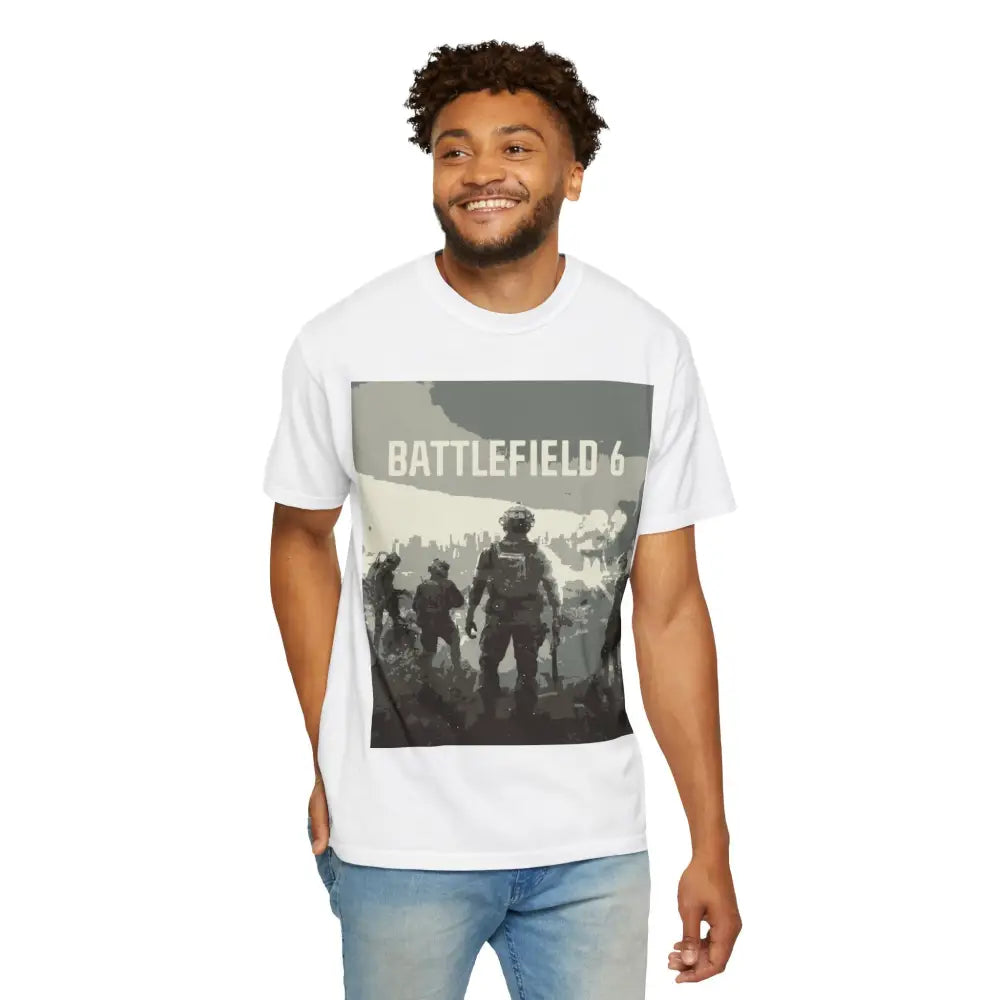 Battle Ready Tee with Relaxed Fit and Low Heat Vibes - T-Shirt