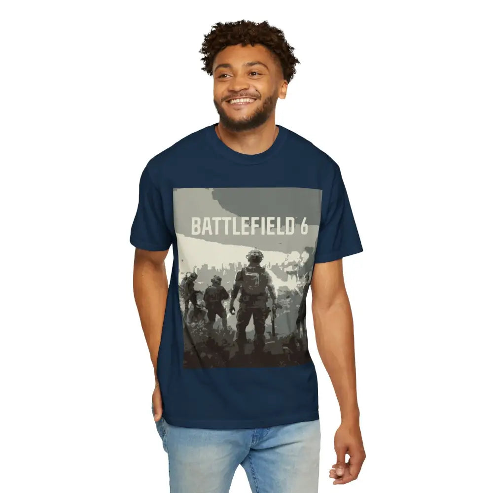 Battle Ready Tee with Relaxed Fit and Low Heat Vibes - T-Shirt