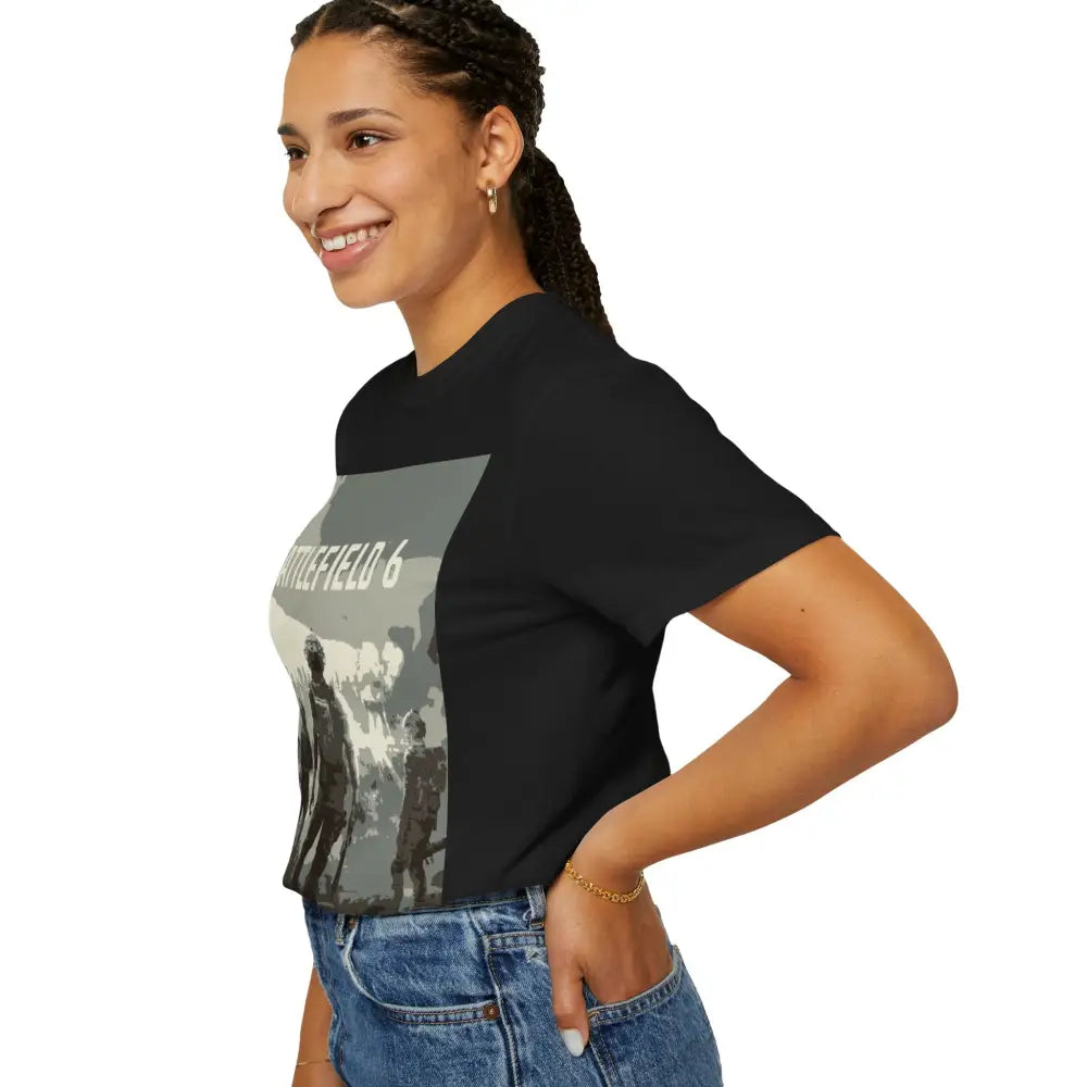 Battle Ready Tee with Relaxed Fit and Low Heat Vibes - T-Shirt