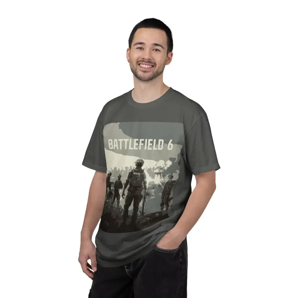 Battle Ready Tee with Relaxed Fit and Low Heat Vibes - T-Shirt