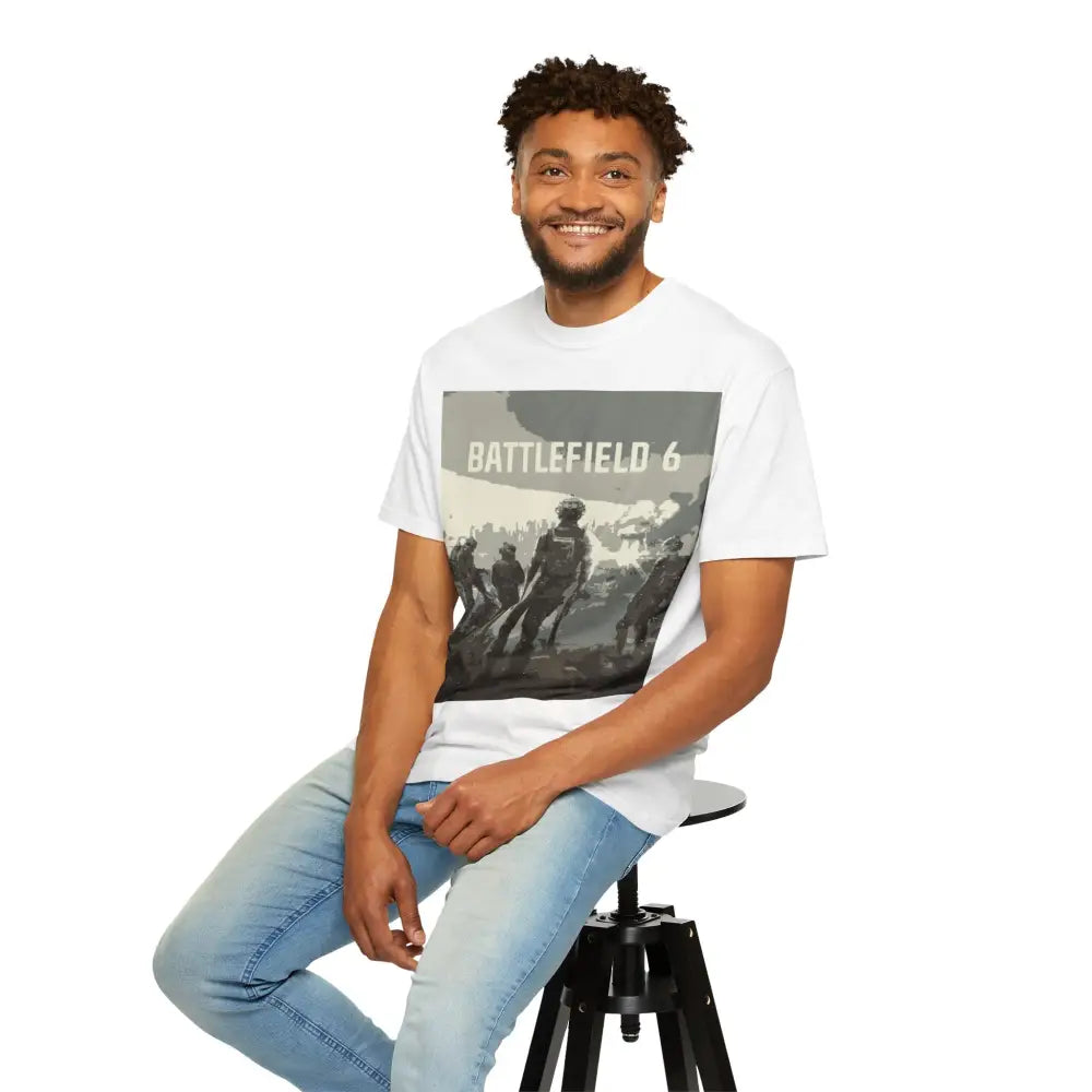 Battle Ready Tee with Relaxed Fit and Low Heat Vibes - T-Shirt