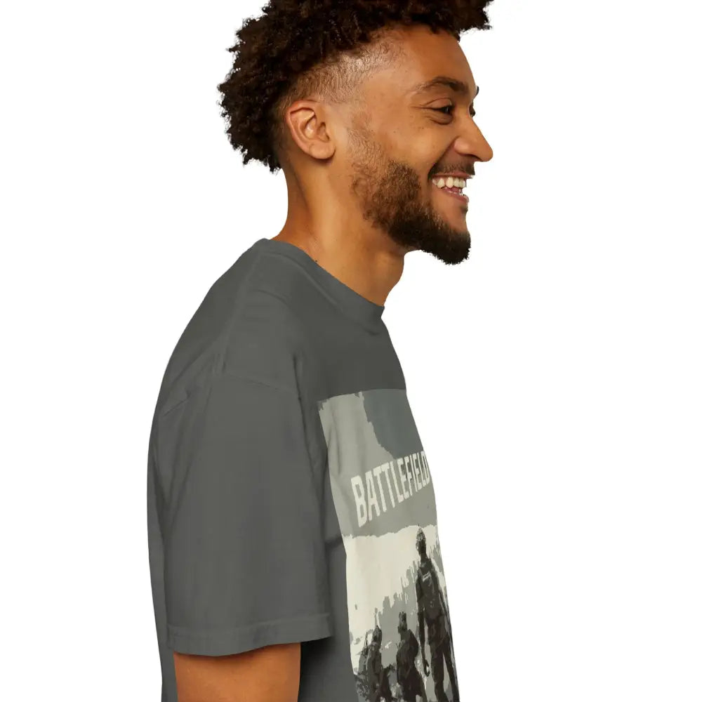 Battle Ready Tee with Relaxed Fit and Low Heat Vibes - T-Shirt