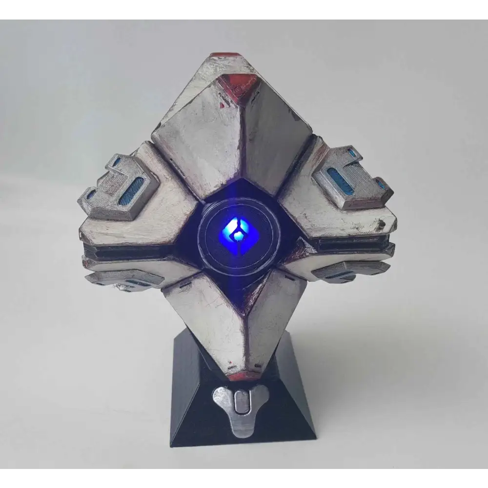 Destiny Ghost Collectible - Battle-Worn 3D Printed Figure | Rugged Gaming Statue