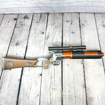 Boba Fett EE-3 Blaster Rifle Replica with Scope and Folding Stock Color