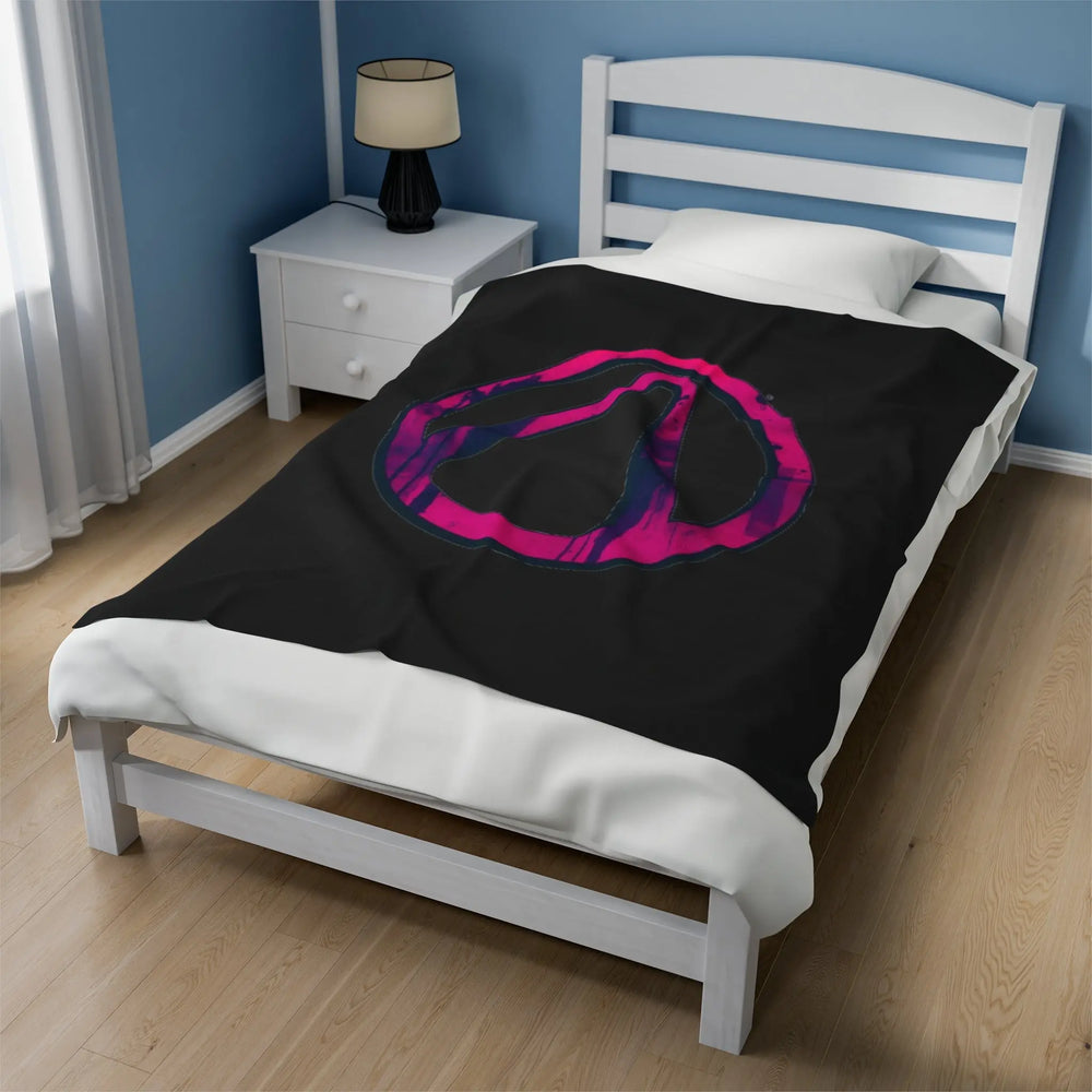 Borderlands Logo Velveteen Blanket - Gapo Goods - All Over Prints