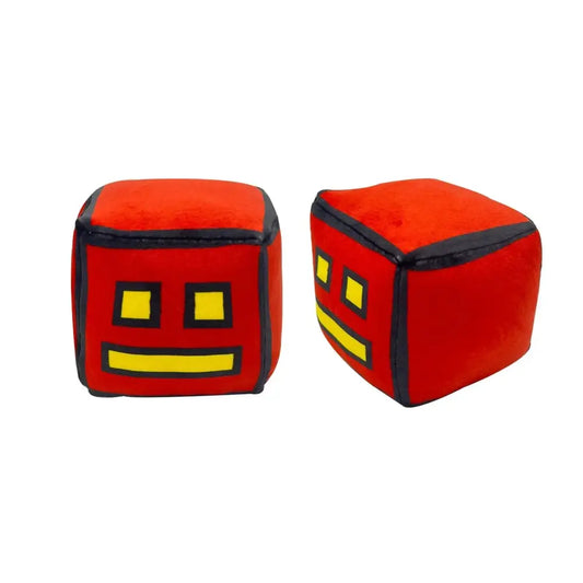 Geometry Dash Plush Toy – Soft Cuddly Plush Toy for Gamers | 12-Inch Stuffed Character Plush Toy
