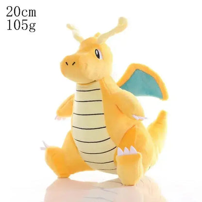 Pokémon Plush Toys - Soft Stuffed Pokémon Dolls | Pikachu, Charizard & More 20cm Dragonite Plush Toy
