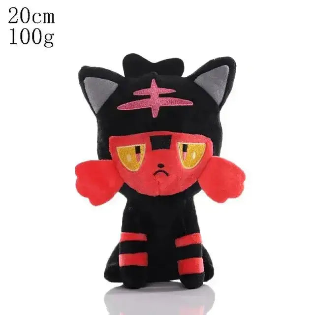 Pokémon Plush Toys - Soft Stuffed Pokémon Dolls | Pikachu, Charizard & More 20cm Litten Plush Toy