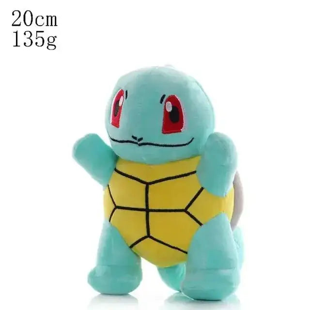 Pokémon Plush Toys - Soft Stuffed Pokémon Dolls | Pikachu, Charizard & More 20cm Squirtle Plush Toy
