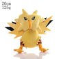 Pokémon Plush Toys - Soft Stuffed Pokémon Dolls | Pikachu, Charizard & More 20cm Zapdos Plush Toy