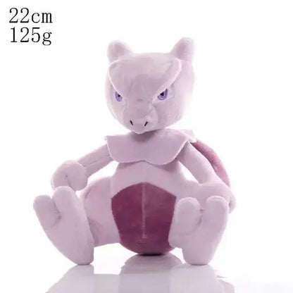 Pokémon Plush Toys - Soft Stuffed Pokémon Dolls | Pikachu, Charizard & More 22cm Mewtwo Plush Toy
