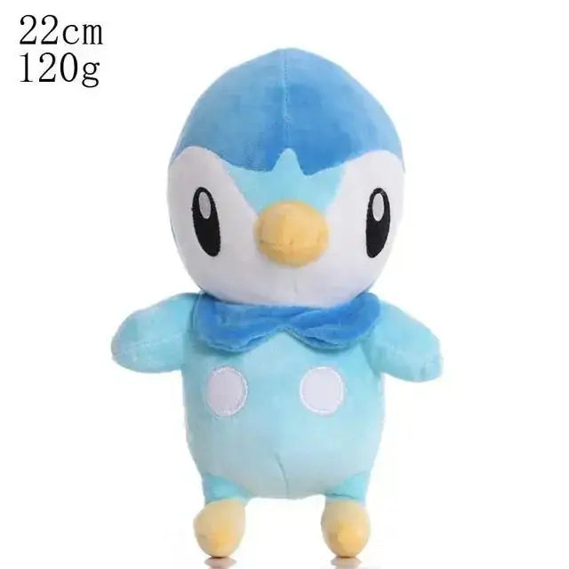 Pokémon Plush Toys - Soft Stuffed Pokémon Dolls | Pikachu, Charizard & More 22cm Piplup Plush Toy