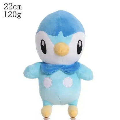 Pokémon Plush Toys - Soft Stuffed Pokémon Dolls | Pikachu, Charizard & More 22cm Piplup Plush Toy