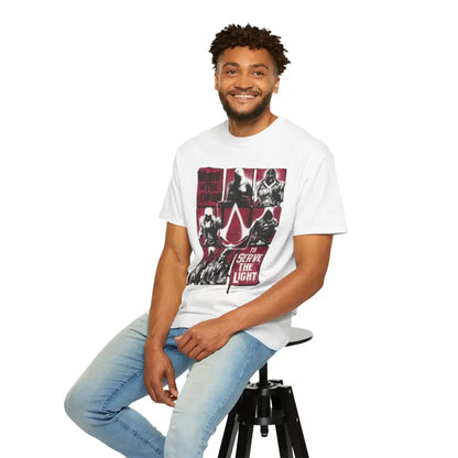 Chill Vibes Tee with Relaxed Fit and Sewn In Label - T-Shirt