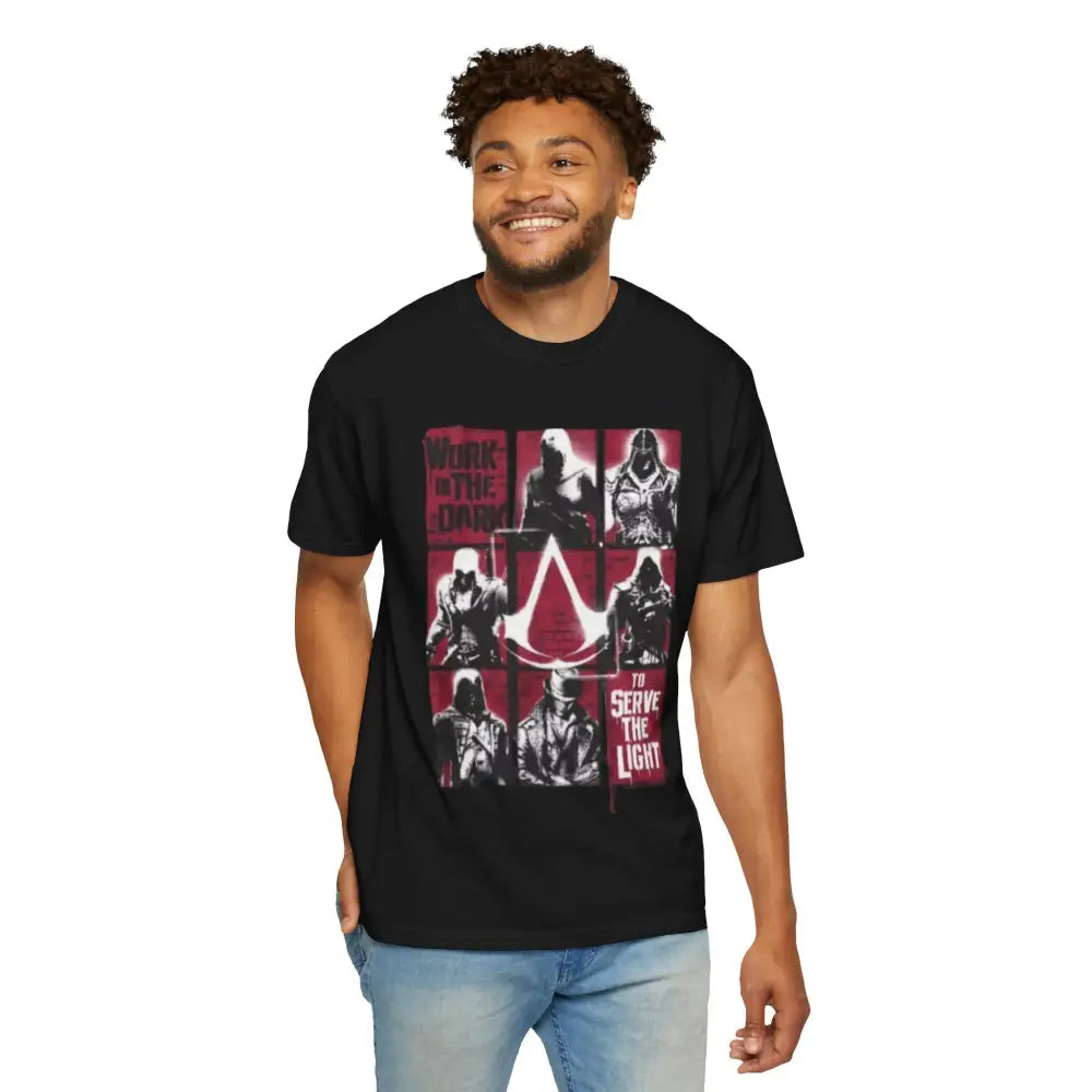 Chill Vibes Tee with Relaxed Fit and Sewn In Label - T-Shirt