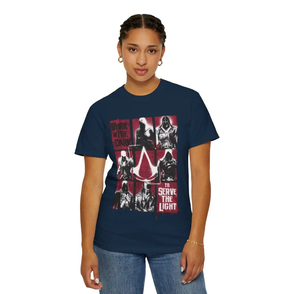 Chill Vibes Tee with Relaxed Fit and Sewn In Label - T-Shirt