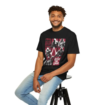 Chill Vibes Tee with Relaxed Fit and Sewn In Label - T-Shirt