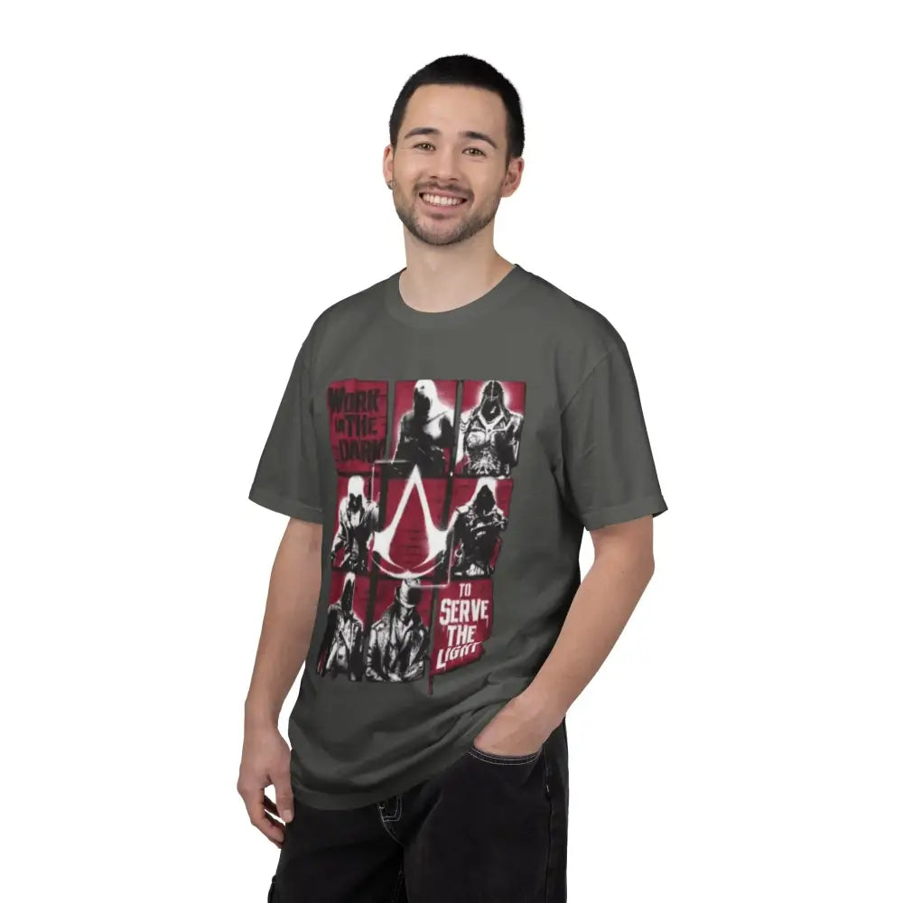 Chill Vibes Tee with Relaxed Fit and Sewn In Label - T-Shirt