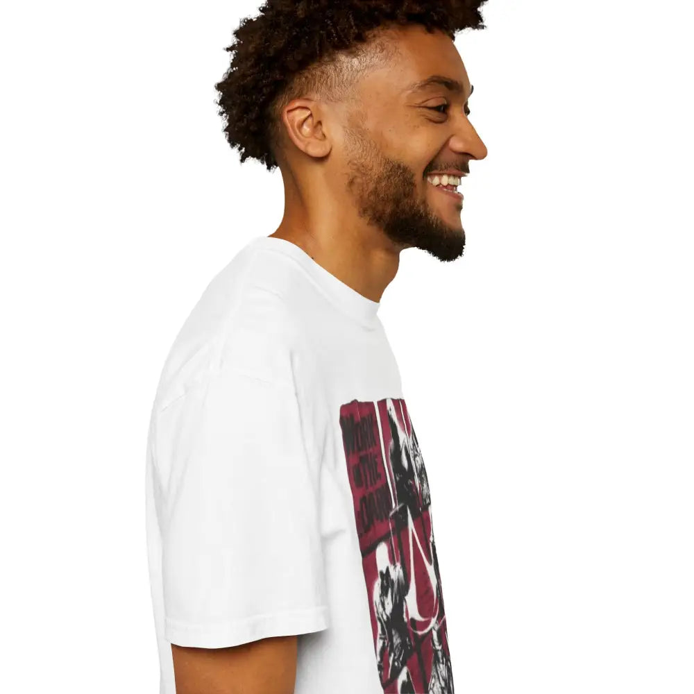 Chill Vibes Tee with Relaxed Fit and Sewn In Label - T-Shirt