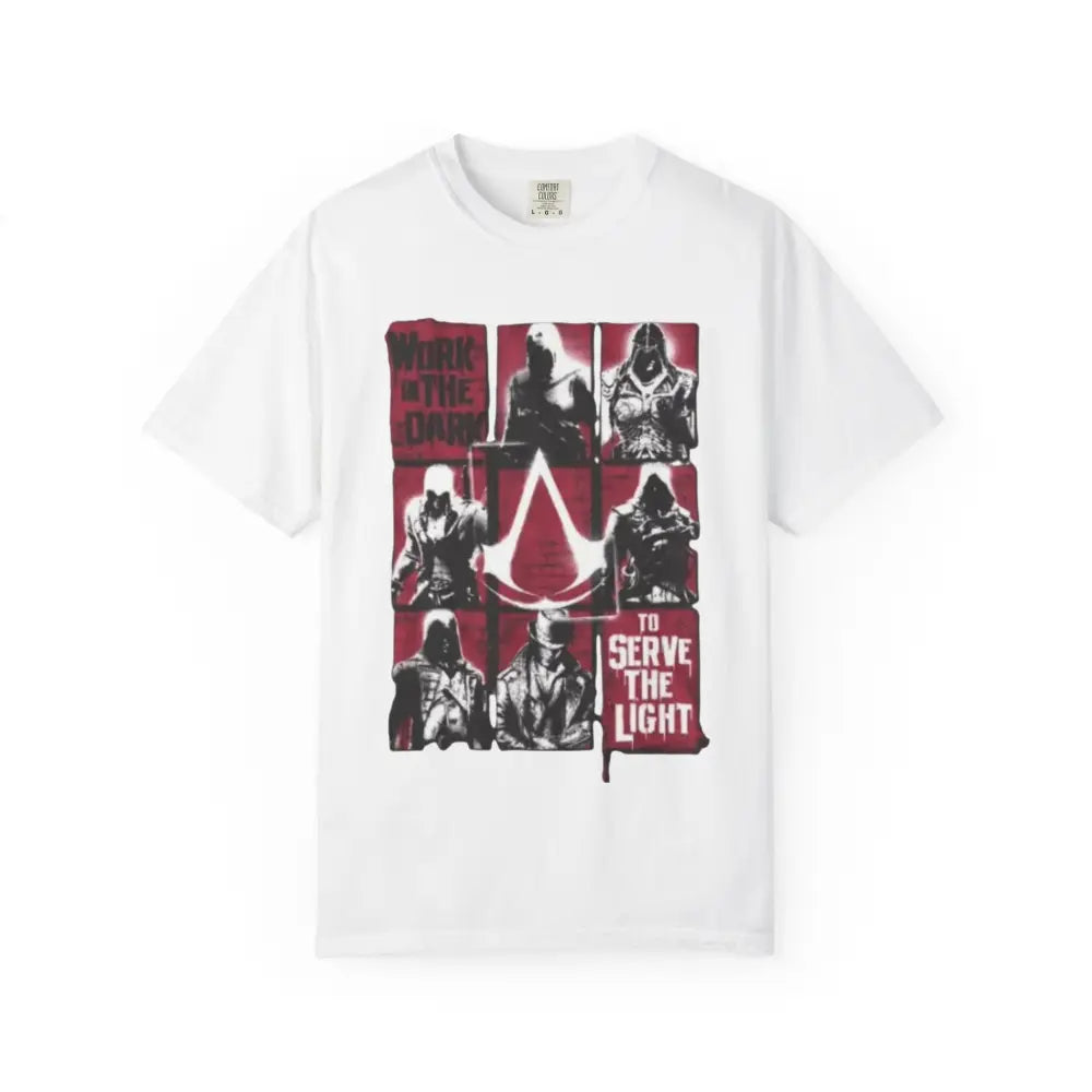 Chill Vibes Tee with Relaxed Fit and Sewn In Label - White / S - T-Shirt