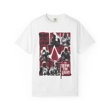 Chill Vibes Tee with Relaxed Fit and Sewn In Label - White / S - T-Shirt