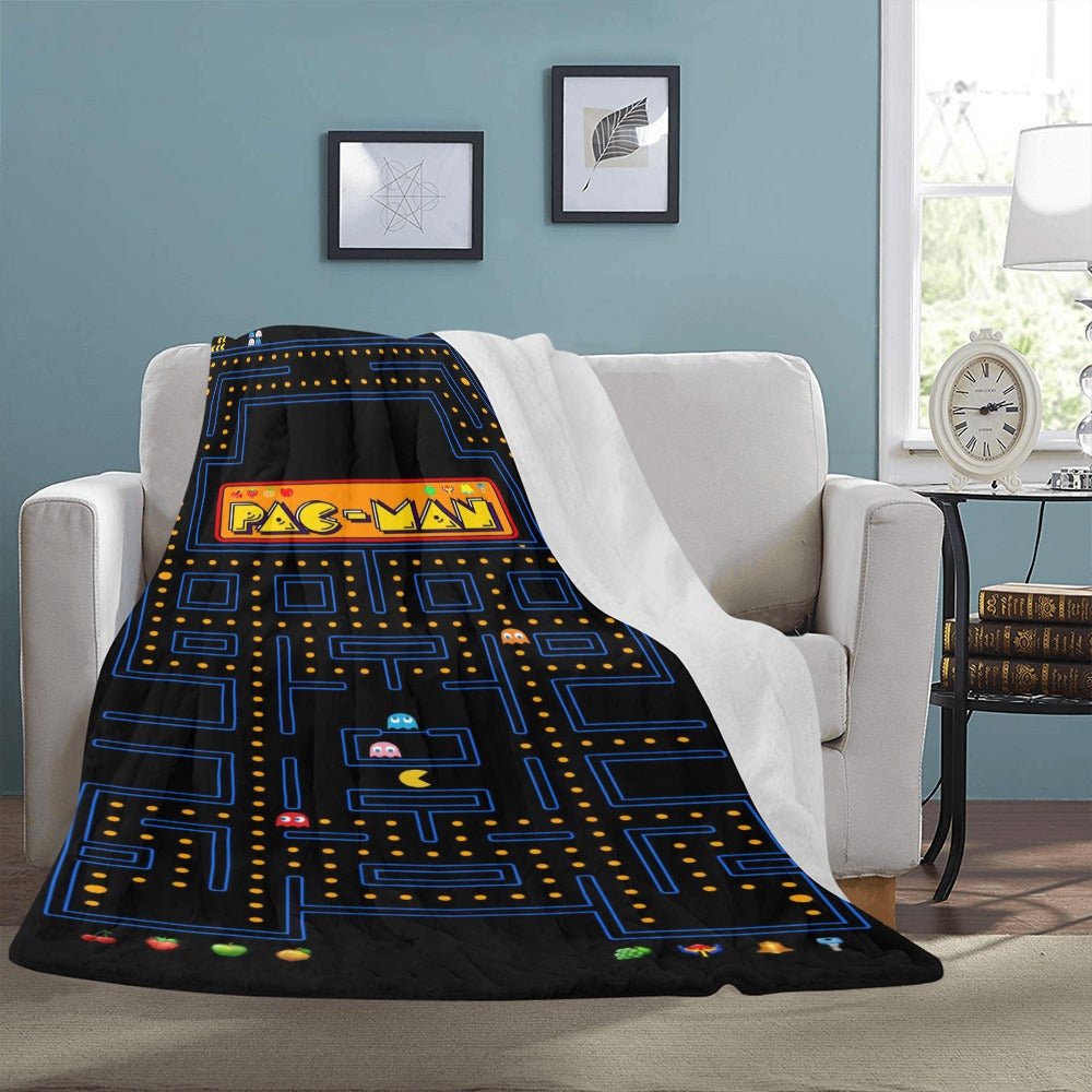 Classic Arcade Game Ultra - Soft Micro Fleece Blanket 54*70 - Gapo Goods - 