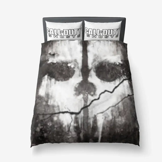 COD Ghosts inpired Microfiber Duvet Cover - Gapo Goods - Bedding sets