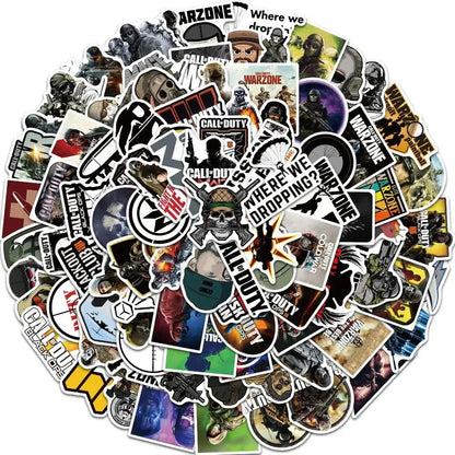 Call of Duty Stickers – Durable Gaming Console Decals | Cool Gamer Accessories Stickers