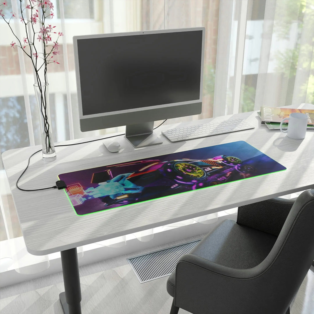 Cosmic Glow: RGB LED Gaming Mouse Pad - Gapo Goods - Home Decor