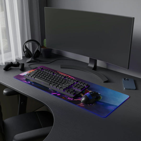 Cosmic Glow: RGB LED Gaming Mouse Pad - Gapo Goods - Home Decor