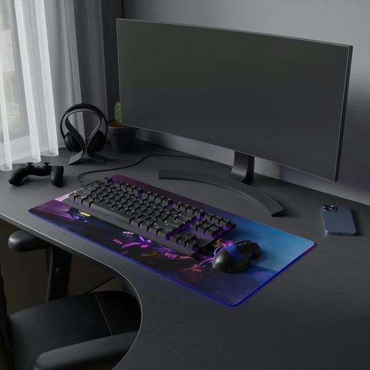 Cosmic Glow: RGB LED Gaming Mouse Pad - Gapo Goods - Home Decor