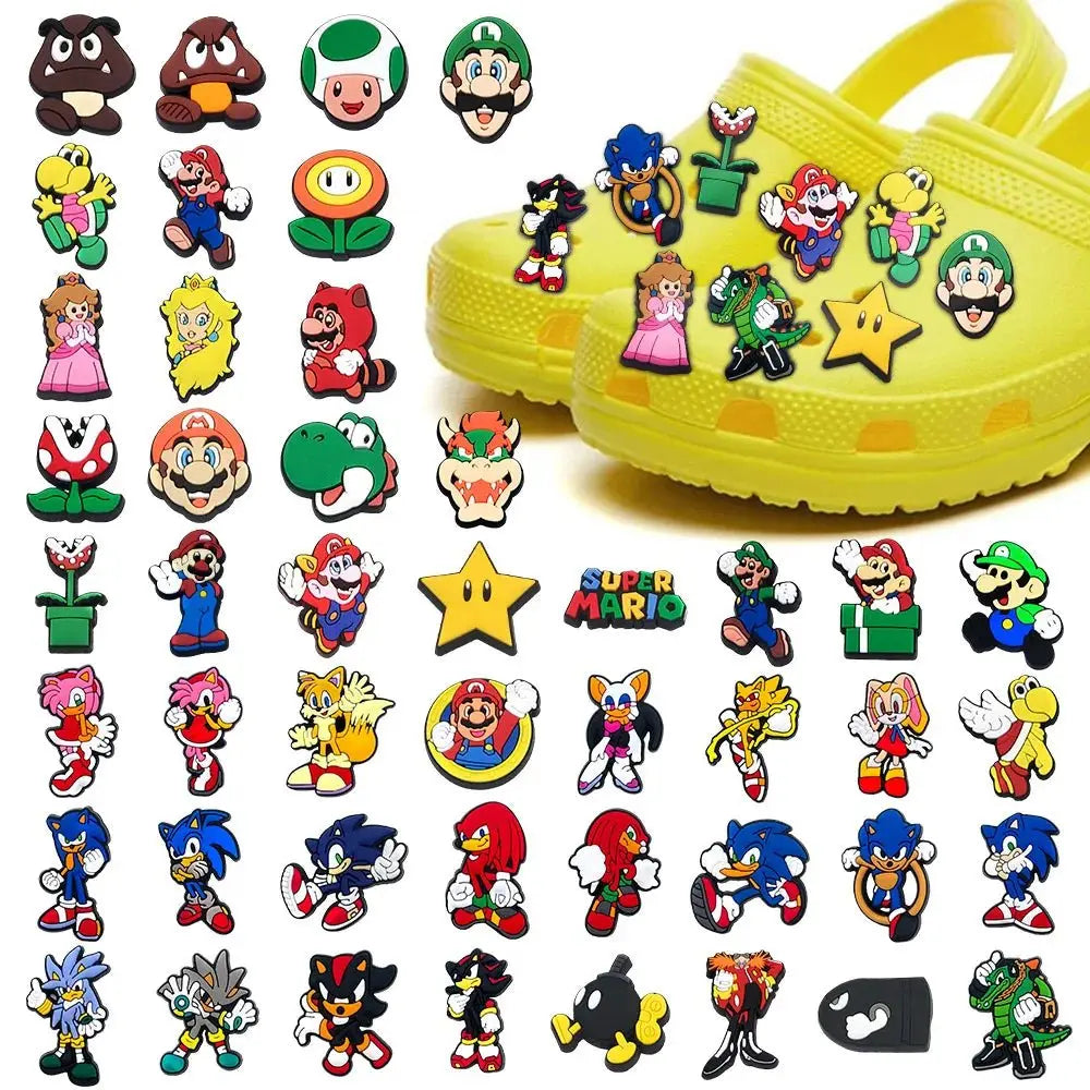 Cute Cartoon Game Character Shoe Charms - Perfect Sandal Accessories for Kids and Girls - Great for Parties and Gifts - Gapo Goods - Accessories