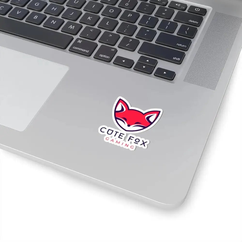 Fox Gamer Stickers – Cute Vinyl Kiss Cut Decals | Adorable Chibi Style Pack 2" × 2" White Paper products