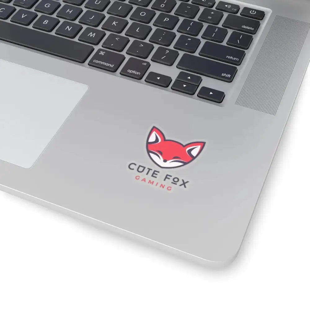 Fox Gamer Stickers – Cute Vinyl Kiss Cut Decals | Adorable Chibi Style Pack 2" × 2" Transparent Paper products
