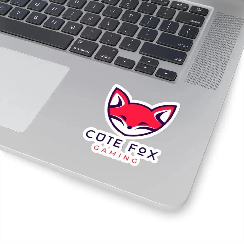 Fox Gamer Stickers – Cute Vinyl Kiss Cut Decals | Adorable Chibi Style Pack 3" × 3" White Paper products