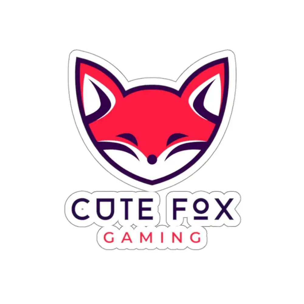 Fox Gamer Stickers – Cute Vinyl Kiss Cut Decals | Adorable Chibi Style Pack Paper products