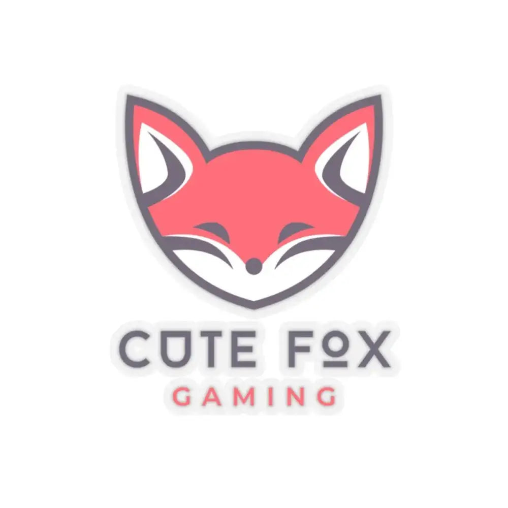 Fox Gamer Stickers – Cute Vinyl Kiss Cut Decals | Adorable Chibi Style Pack Paper products
